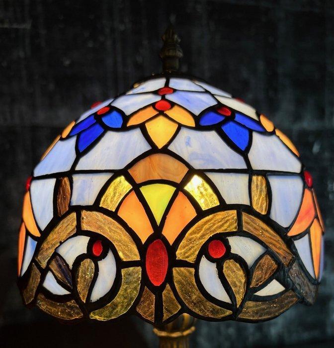Style Tiffany - Tafellamp - in de geest van de Art nouveau -, Antiek en Kunst, Curiosa en Brocante