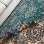 Copriletto tapijt vintage dubbelzijdig jaren 40 - Italië -, Antiek en Kunst, Antiek | Tapijten, Tafelkleden en Textiel