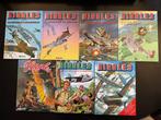 Biggles - 7x C - 7 Album - Eerste druk - 1993/2003, Livres, BD