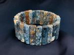 Armband van natuurlijke pietersiet - Blauw-goud, Verzamelen