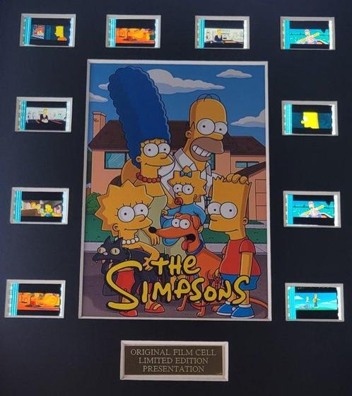 The Simpsons - Framed Film Cell Display with COA, Cd's en Dvd's, Dvd's | Tekenfilms en Animatie