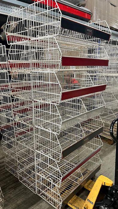 Stapelmand, Draadmanden, B96 x D43 x H32cm, Articles professionnels, Aménagement de Bureau & Magasin | Entrepôt, Rayonnage & Stockage