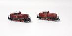 Minitrix N - Diesellocomotief (2) - 2x diesellocomotief BR, Nieuw