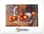 Paul Cézanne (1839-1906) - Jug, glass and plate with fruit -