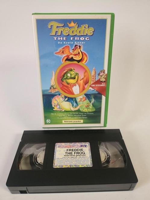 Freddie the Frog: de Koele Kikker VHS Kids, Cd's en Dvd's, VHS | Kinderen en Jeugd, Zo goed als nieuw, Ophalen of Verzenden