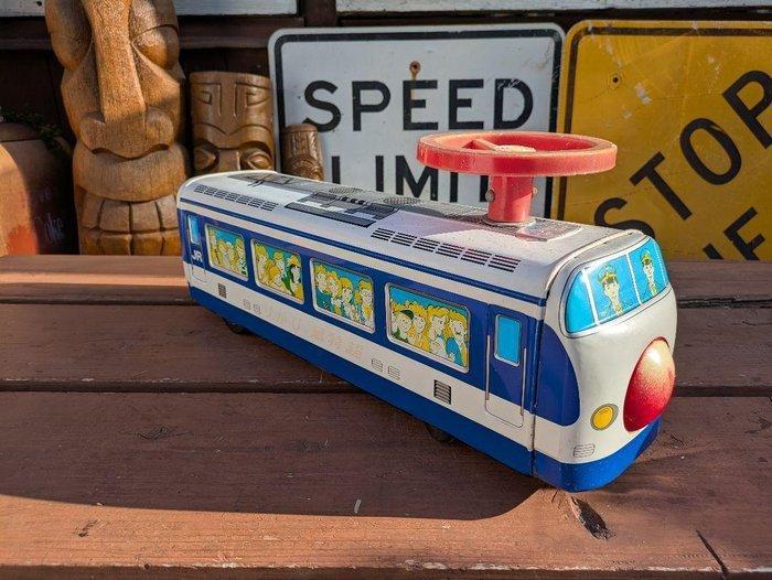 Ichiko - Blikken speelgoed - Vintage Japanese Tinplate Train, Antiek en Kunst, Antiek | Speelgoed