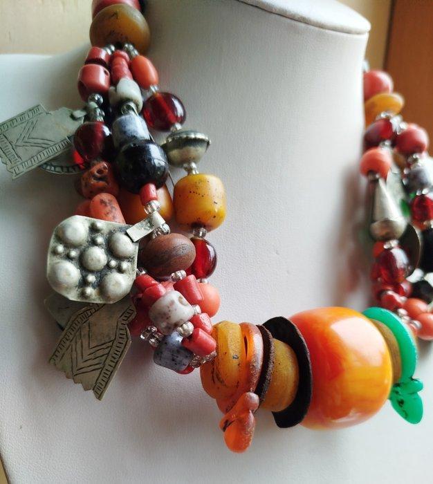 Grote Touareg-ketting - Berbère - Marokko, Antiek en Kunst, Kunst | Niet-Westerse kunst