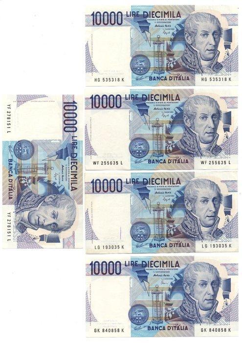 Italië. - 15 banknotes - various dates (Zonder minimumprijs), Postzegels en Munten, Bankbiljetten | Europa | Niet-Eurobiljetten