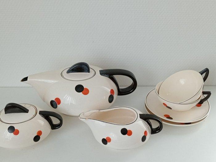 GERA - Service à thé (7) - Céramique - Art déco, les, Antiek en Kunst, Kunst | Designobjecten