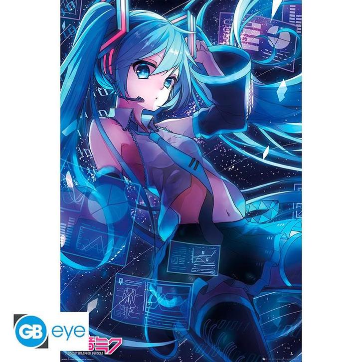 ABYstyle Hatsune Miku Maxi Poster-Screen (Diversen) NIEUW, Verzamelen, Posters, Ophalen of Verzenden
