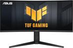 Asus TUF Gaming VG34VQL3A Zwart , 34-inch Monitor A-Grade, Asus, VA, Ophalen of Verzenden, Zo goed als nieuw