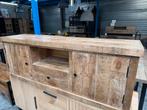 Verona tv-dressoir, mangohout (nieuw, outlet), Huis en Inrichting, Nieuw, Overige houtsoorten