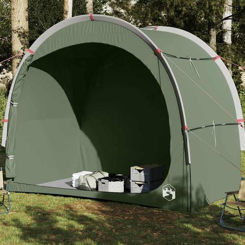 vidaXL Opbergtent waterdicht groen, Caravans en Kamperen, Tenten, Nieuw, Verzenden