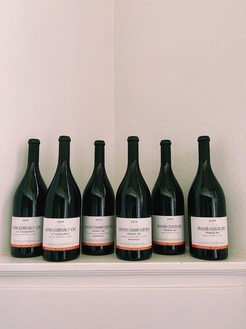 Tollot-Beaut: Aloxe-Corton 2009 x2, Savigny-Champ-Chevrey, Verzamelen, Wijnen