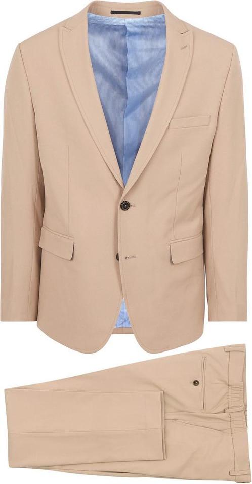 Suitable BASE Suit Beige maat Maat 56/58 (XL) Heren, Kleding | Heren, Kostuums en vesten, Beige, Nieuw, Maat 56/58 (XL), Verzenden