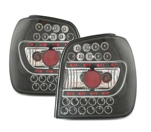 FEUX ARRIÈRE POUR VOLKSWAGEN VW POLO 6N,94-99,LED FOND NOIR, Auto-onderdelen, Verlichting, Verzenden