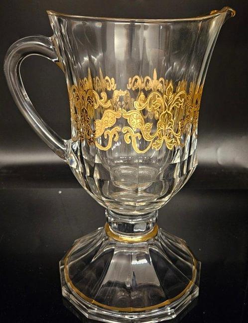 antica cristalleria italiana - Kan - kostbare zware karaf in, Antiek en Kunst, Antiek | Meubels | Tafels