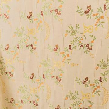 Fijne Venetiaanse Lampas Beige Boter - Textiel - 300 cm -