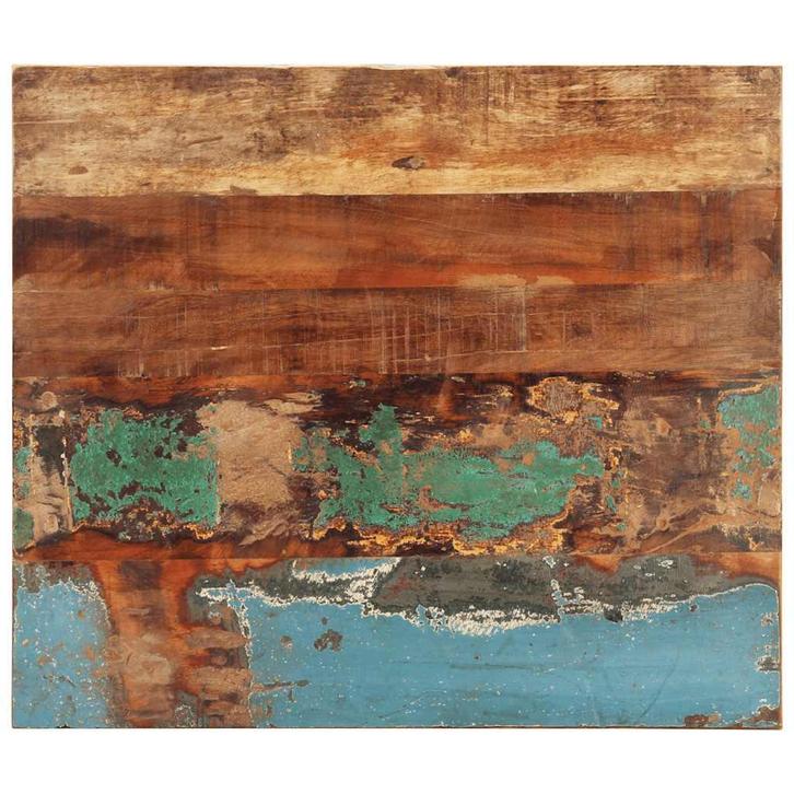 vidaXL Tafelblad rechthoekig 25-27 mm 60x60 cm massief, Maison & Meubles, Pièces pour table, Envoi