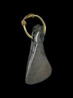 Viking periode Zilver Ring met amulet