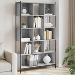 vidaXL Boekenkast 102x28x172 cm bewerkt hout grijs sonoma, Verzenden, Nieuw