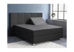 PRIMAVIERA DELUXE Splittopper Satijn Hoeslaken Antraciet, Nieuw