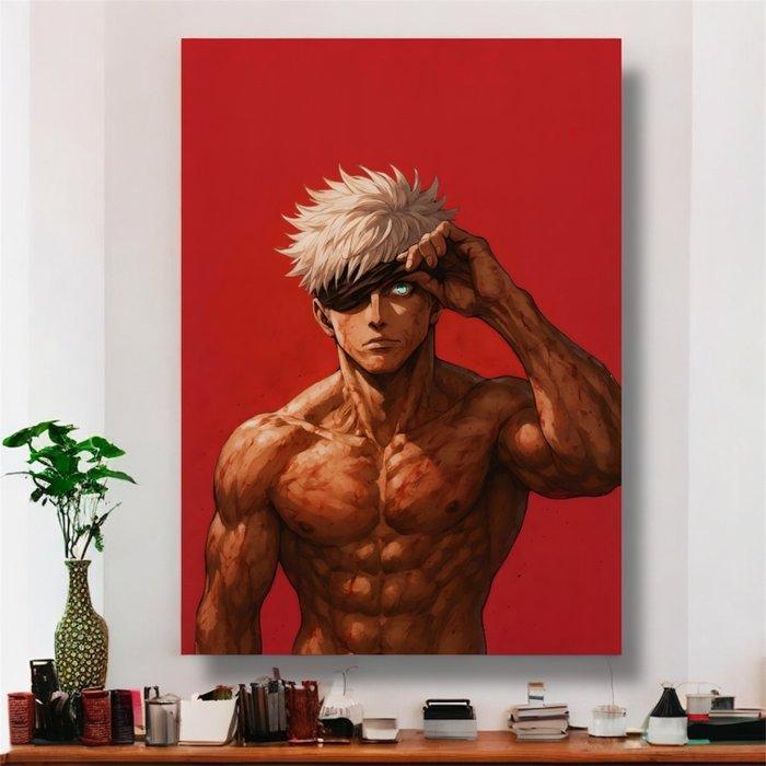 Makayhos - [Canvas] Gojo Satoru – Blindfold of Infinity, Games en Spelcomputers, Spelcomputers | Overige Accessoires