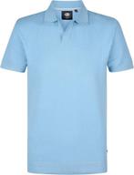 Petrol Knitted Polo Lichtblauw maat Maat 52/54 (L) Heren, Kleding | Heren, Polo's, Verzenden, Nieuw, Maat 52/54 (L), Petrol