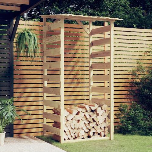 vidaXL Pergola met dak 100x90x200 cm geïmpregneerd, Tuin en Terras, Palen, Balken en Planken, Nieuw, Verzenden