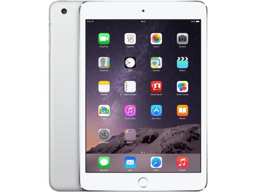 Apple iPad Mini 3 WiFi + Cellular 16GB Zilver, Computers en Software, Apple iPads, Zo goed als nieuw, Verzenden
