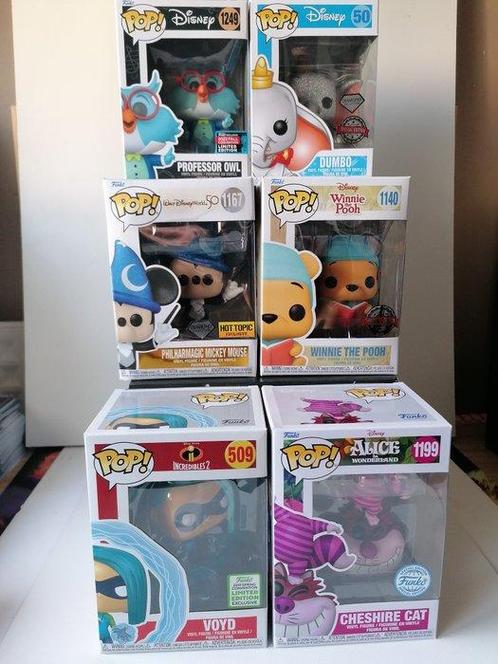 Funko - Funko Pop Bundle exclusif Disney x Funko - Lot 6, Antiek en Kunst, Antiek | Speelgoed
