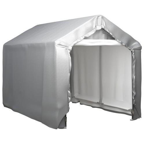 vidaXL Opslagtent 180x300 cm staal grijs, Tuin en Terras, Tuinhuizen, Nieuw, Verzenden