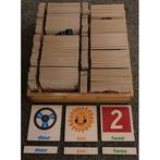 Houten leeskaartjes (zie omschrijving en foto), Verzenden