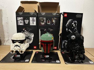 Lego Set - Star Wars - helmet collectie (11) beschikbaar voor biedingen