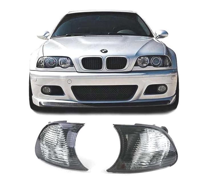 CLIGNOTANTS AVANT BMW E46 COUPÉ 99-01 FUMÉ, Autos : Pièces & Accessoires, Éclairage, Envoi