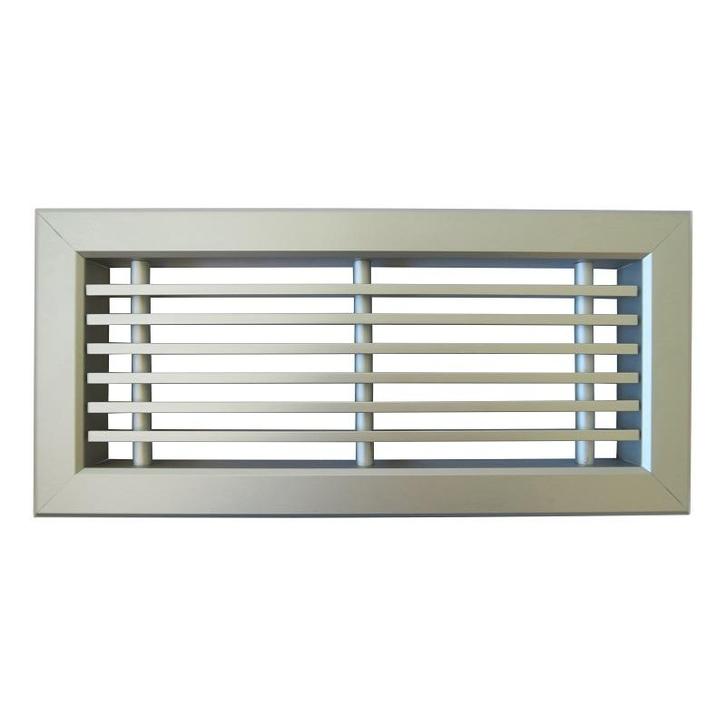 Vloerrooster 250 x 100 mm - LUXE LIJN - aluminium, Doe-het-zelf en Bouw, Ventilatie en Afzuiging, Nieuw, Verzenden