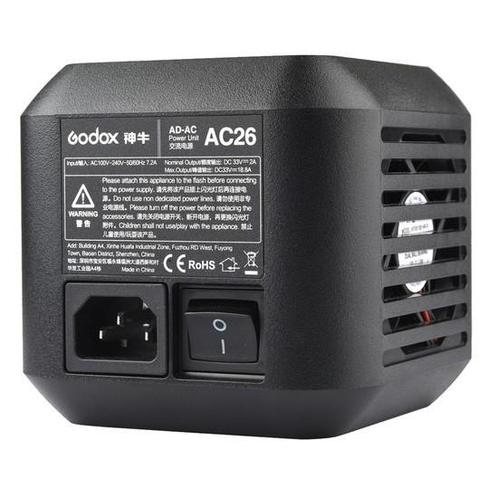 Godox AD600PRO AC Power Adapter OUTLET, Audio, Tv en Foto, Fotografie | Fotostudio en Toebehoren, Zo goed als nieuw, Verzenden