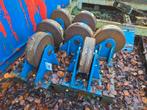 zware industriële metalen wielen (7x) ., Ophalen