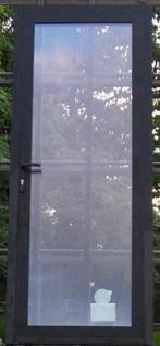 aluminium buitendeur , achterdeur , deur 87 x 221 zwart 9005, Doe-het-zelf en Bouw, 80 tot 100 cm, 215 cm of meer, Nieuw, Ophalen of Verzenden