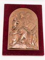 Plaque En Bronze F. Barbedienne - Bronze - 1850-1900, Antiek en Kunst