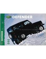 1999 LAND ROVER DEFENDER BROCHURE NEDERLANDS, Livres, Autos | Brochures & Magazines