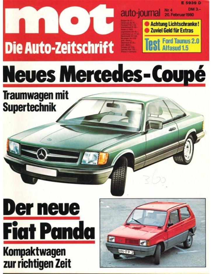 1980 MOT AUTO JOURNAL MAGAZINE 04 DUITS, Boeken, Auto's | Folders en Tijdschriften