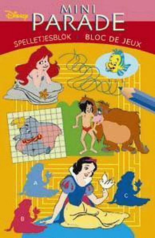 Disney mini parade spelletjesblok (2t) / Disney mini parade, Boeken, Kinderboeken | Jeugd | 10 tot 12 jaar, Gelezen, Verzenden