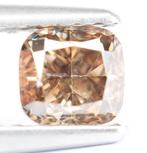 Diamant - 0.50 ct - Natural Deep Pinkish Brown - SI1 *NO, Nieuw