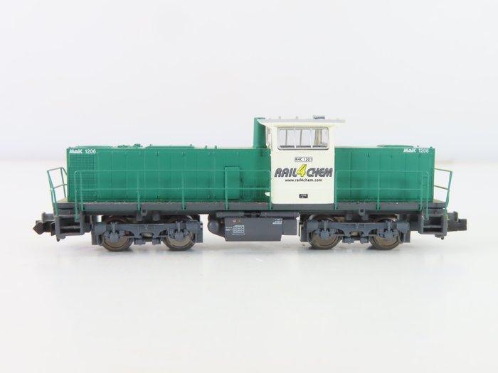 Trix N - 12572 - Diesellocomotief (1) - Serie Mak 1206, Hobby en Vrije tijd, Modeltreinen | N-Spoor