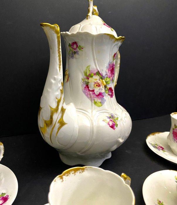 Limoges attr. Du XIX eme - Koffieservies - Zacht porcelein, Antiek en Kunst, Antiek | Meubels | Tafels