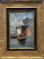 Consalvo Carelli (1818-1900) - Pescatori nel golfo di Napoli
