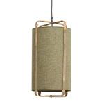 2dekans | Light & living hanglamp Sendai Ø42 x 70 cm – groen, Huis en Inrichting, Lampen | Hanglampen, Ophalen of Verzenden, Nieuw