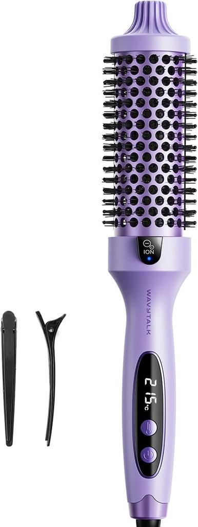 Thermal Brush - Blowout Brush - Krultang - Paars - Wavytalk, Bijoux, Sacs & Beauté, Beauté | Soins des cheveux, Envoi
