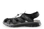 Rieker Sandalen in maat 45 Zwart | 5% extra korting, Sandalen, Verzenden, Zwart, Zo goed als nieuw